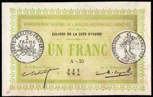 1F Filigrane abeilles - Gros chiffres / Watermark bees - Large figures