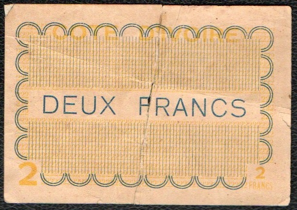 2F Non daté / w/o date (1943) Revers / Back