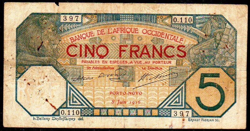 PORTO-NOVO 08/06/1916
