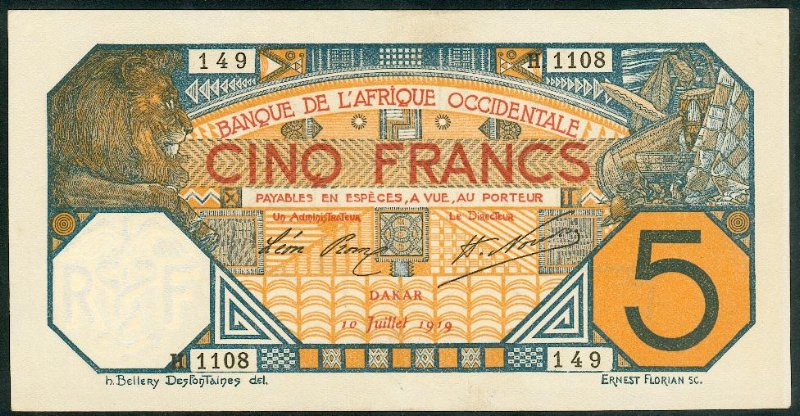 DAKAR 10/07/1919