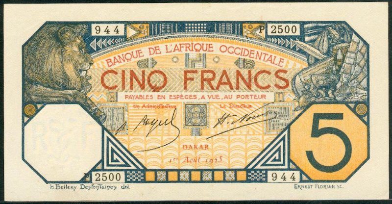 DAKAR 01/08/1925