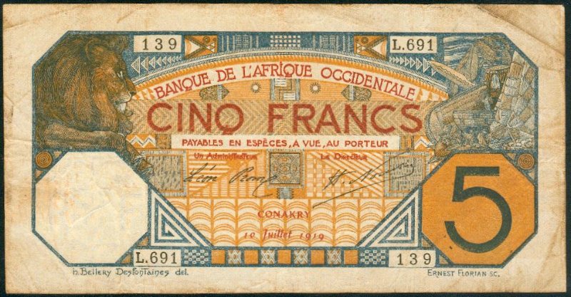 CONAKRY 10/07/1919