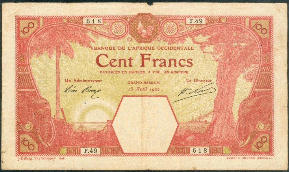 GRAND-BASSAM 15/04/1920