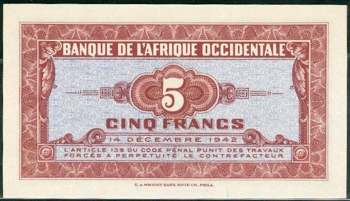 5F Revers / Back