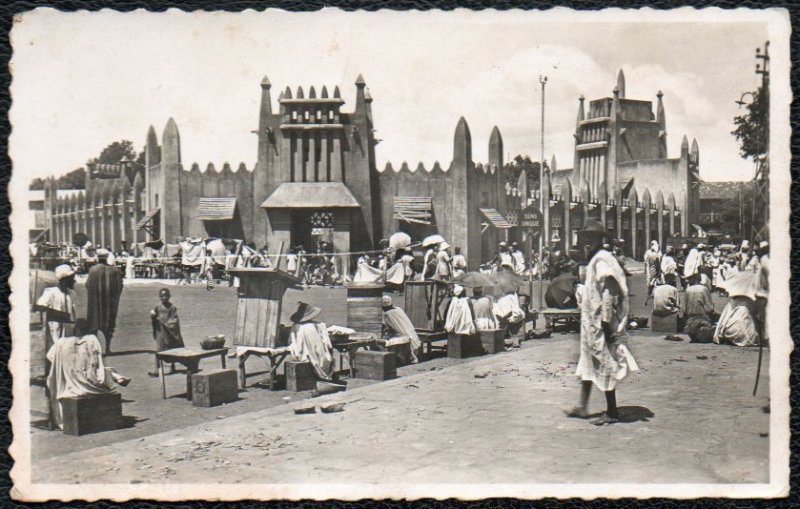 Modèle du recto: Marché de Bamako / Model of front: Market in Bamako