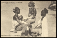50F Modèles du recto: masque antilope et femmes du MALI / Models of front: antilop mask and women MALI