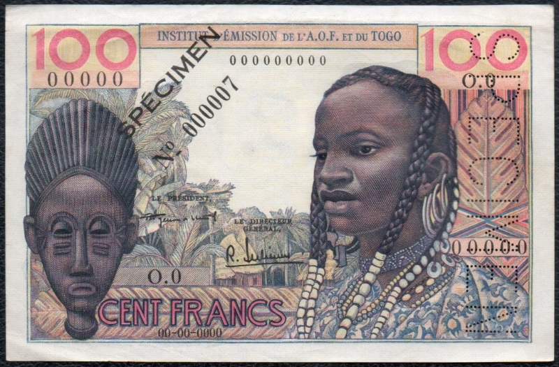 100F Spécimen