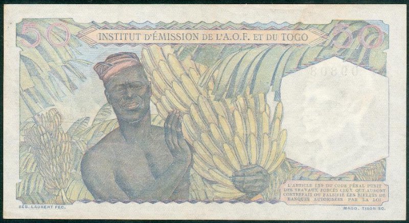 50F 1955 Revers / Back