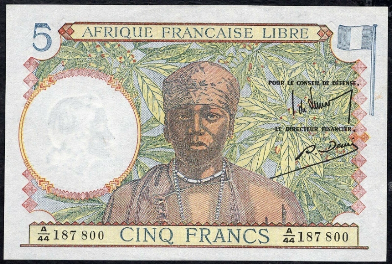 5F AFL A/44: BRAZZAVILLE 12/01/1944
