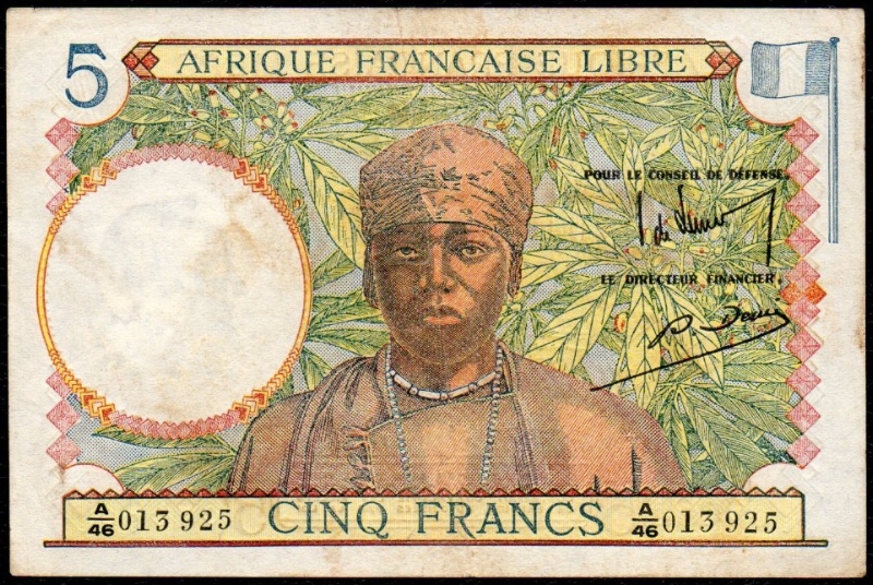5F AFL A/46: BRAZZAVILLE 20/04/1944
