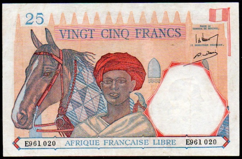 25F AFL E: BRAZZAVILLE 31/05/1943