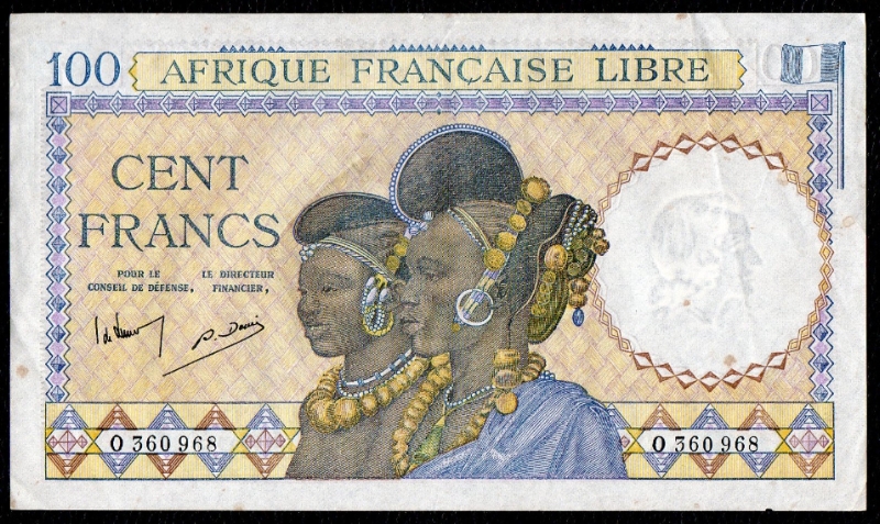 100F AFL O: BRAZZAVILLE 31/05/1943