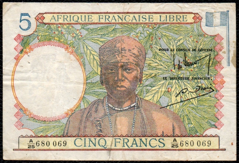 5F AFL A/25: BRAZZAVILLE 31/05/1943
