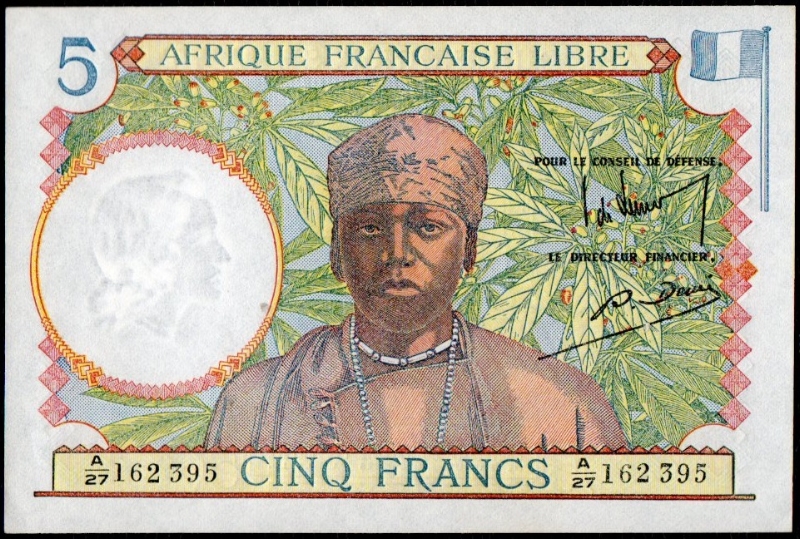 5F AFL A/27: BRAZZAVILLE 31/07/1942