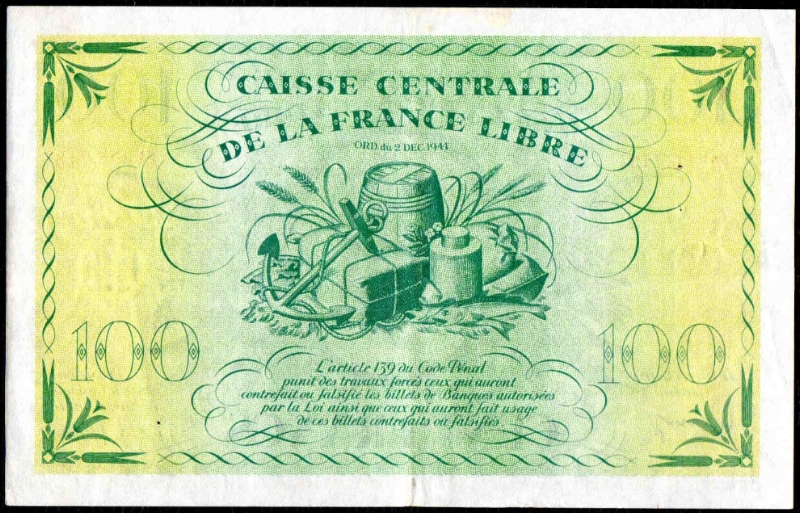 100F AFL Revers / Back
