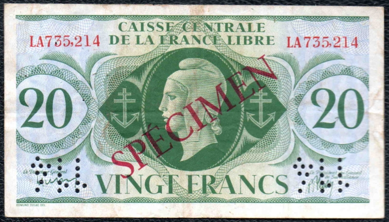 20F CCFL Spécimen