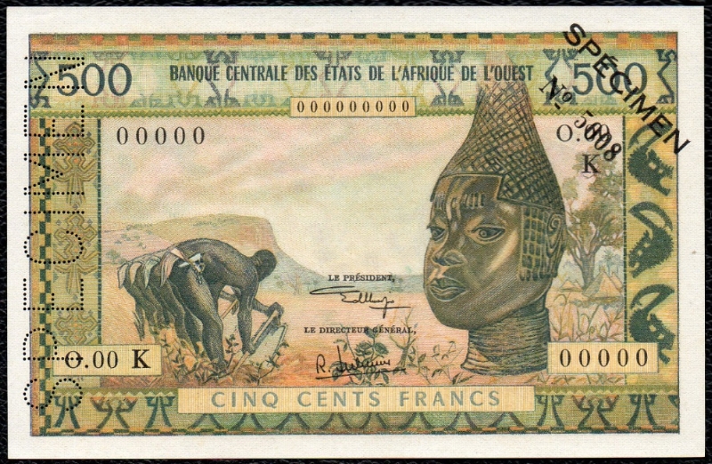 500F Spécimen