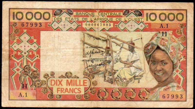 10000F Le n°A1 67993, l’un des 1ers / One of the very first