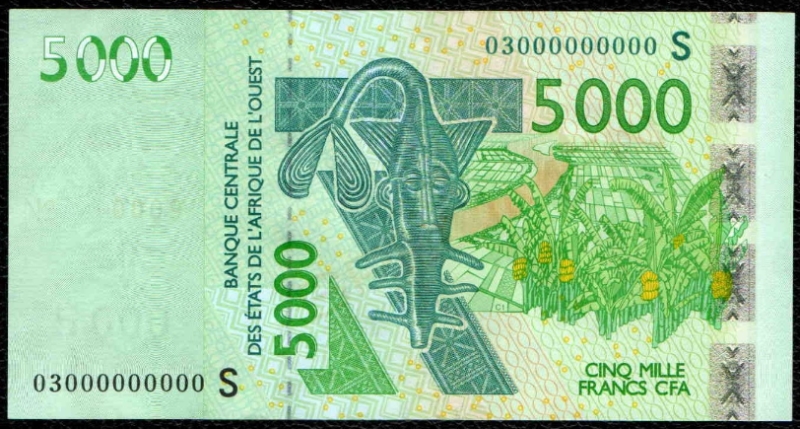 5000F N° 00000000