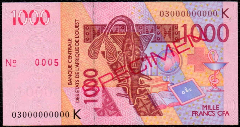 1000F Spécimen