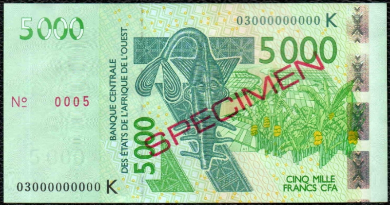 5000F Spécimen