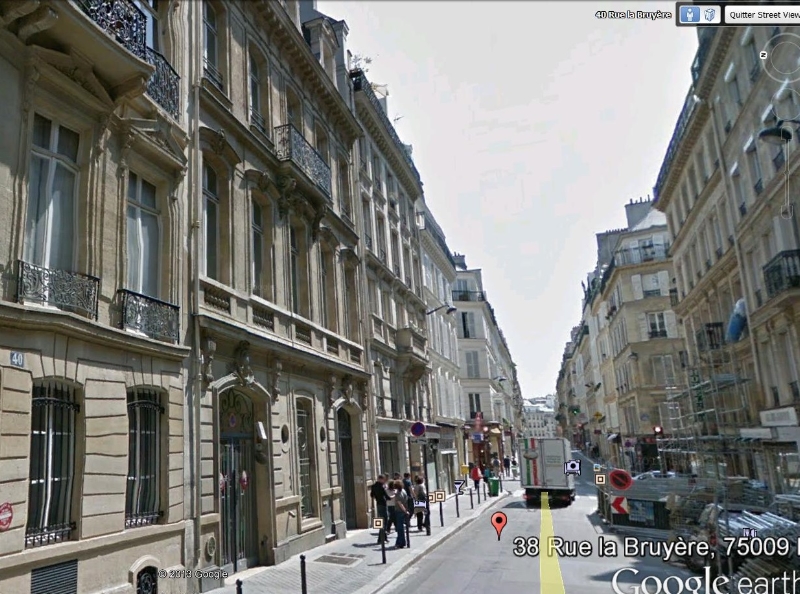 PARIS (FRANCE) BAO Rue de la Bruyère Maintenant / now