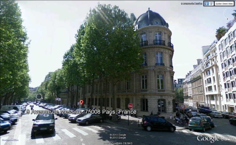 PARIS (FRANCE) BAO Avenue de Messine Maintenant / now
