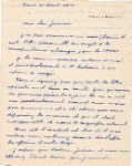 25/08/1956 Encore une lettre de recadrage de la Direction