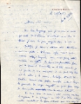 28/05/1953 Lettre de recadrage de la Direction. Souple mais ferme