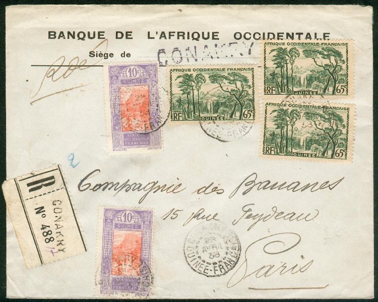 CONAKRY Recommandé à la Compagnie des Bananes