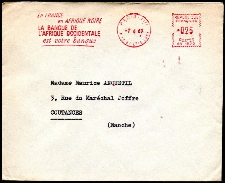 PARIS Oblitération BAO