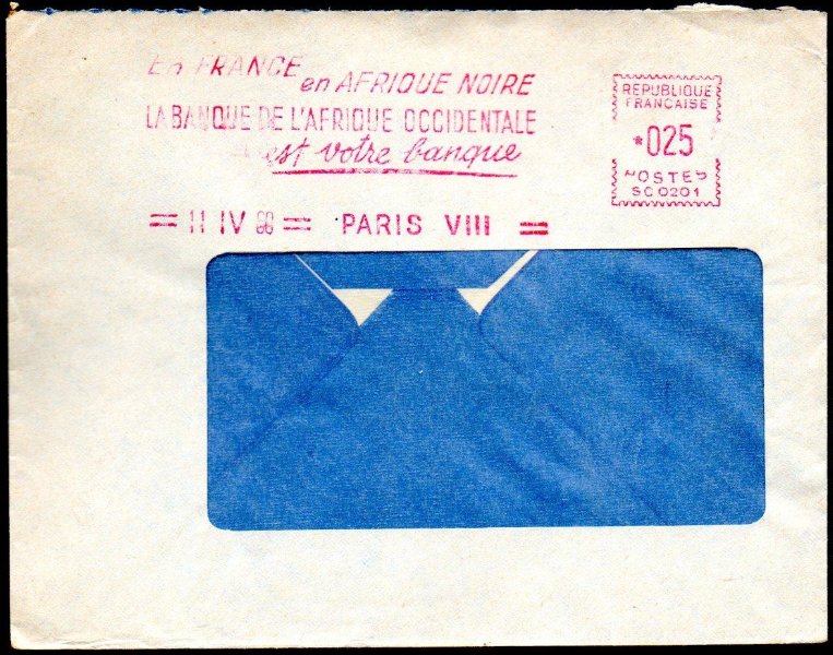 PARIS Oblitération BAO - A fenêtre