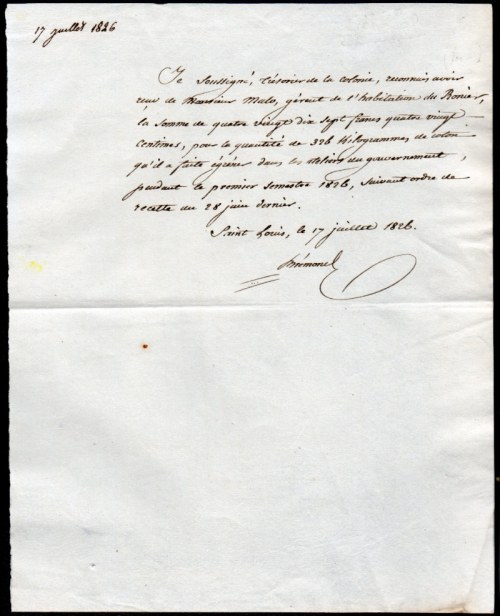 Reçus / Receipts